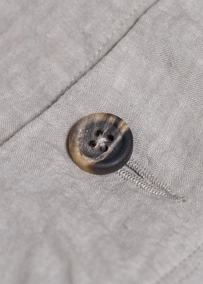 ZIGGY CHEN 0M2510103 Collarless Waistcoat LIGHT GREY