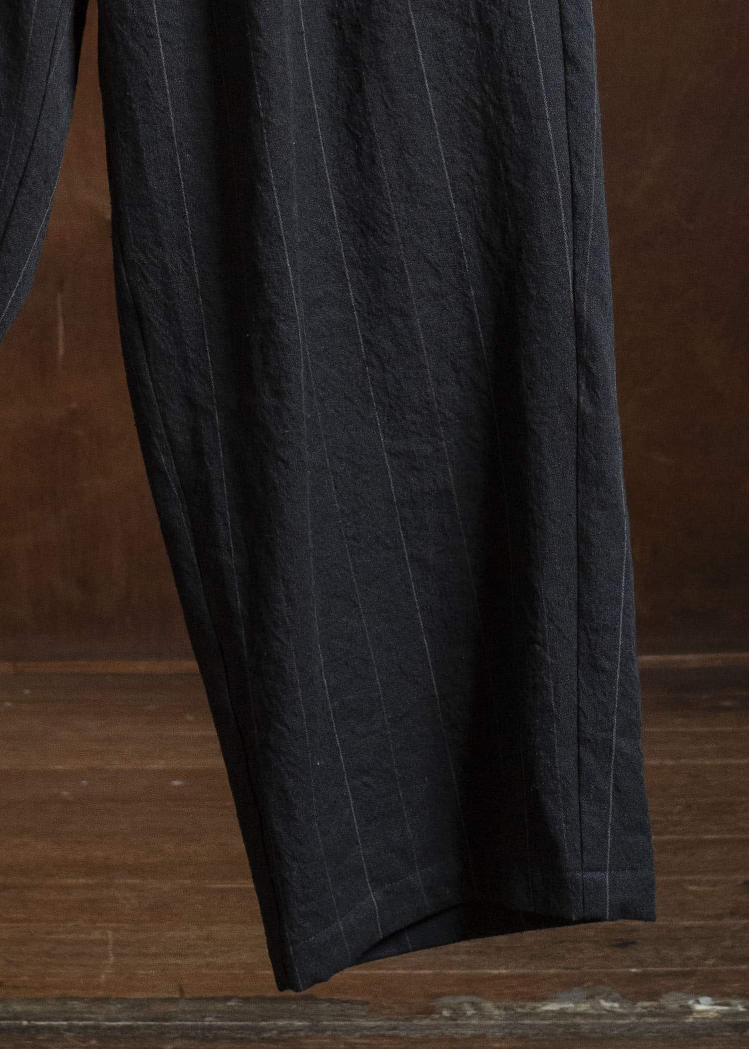 YOKO SAKAMOTO YS-26SS-58-STRIPE Baggy Easy Pants STRIPE