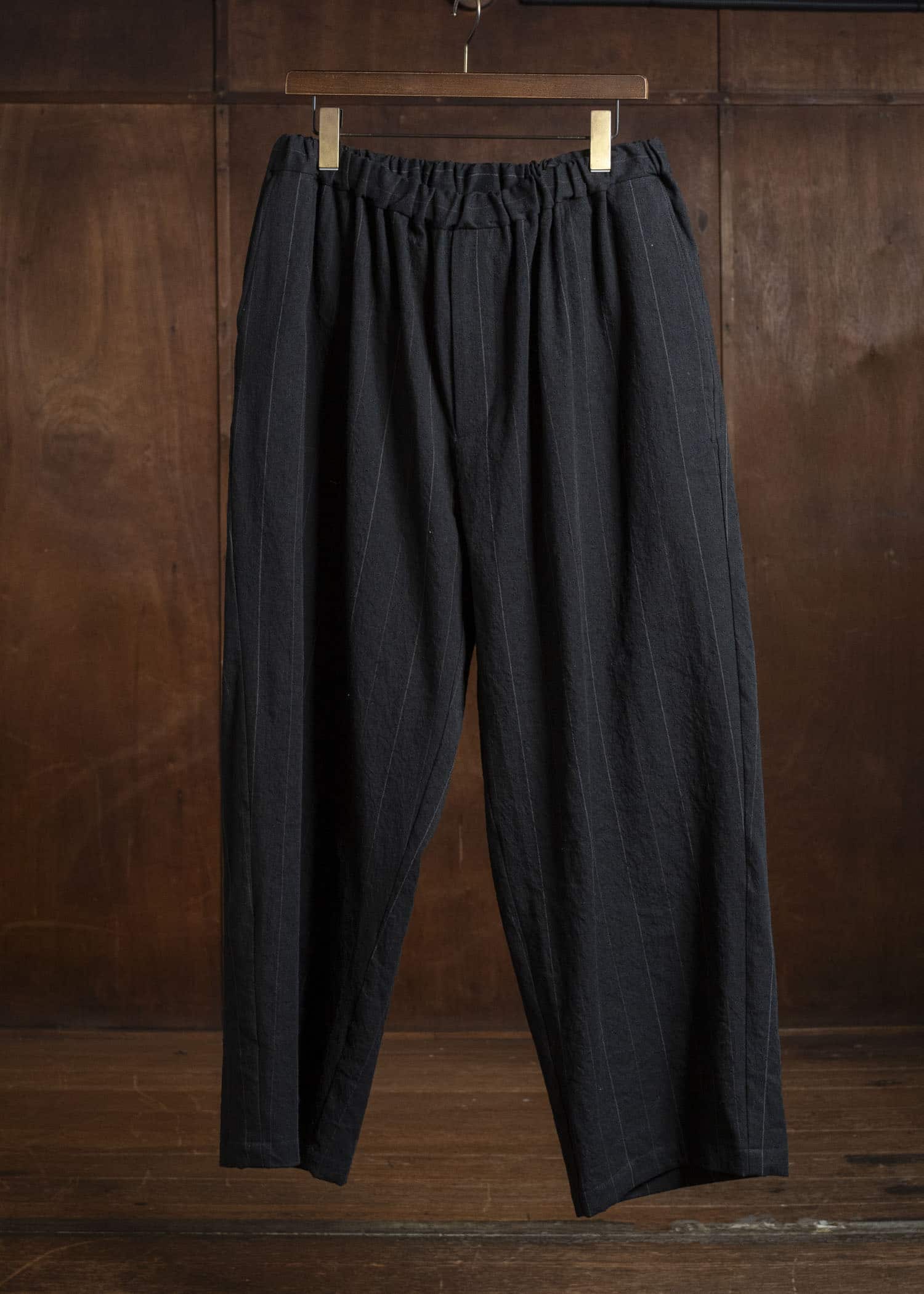 YOKO SAKAMOTO YS-26SS-58-STRIPE Baggy Easy Pants STRIPE