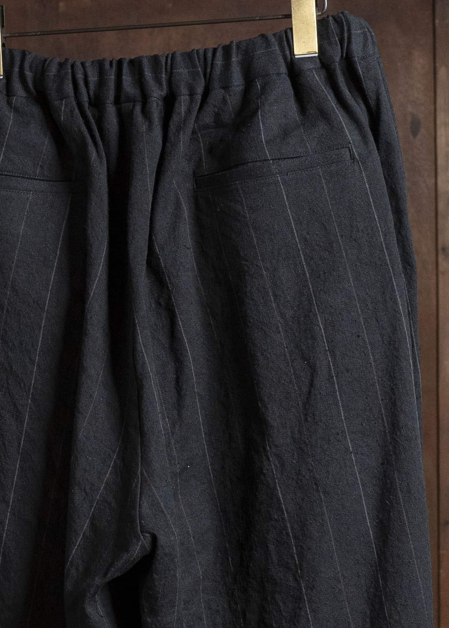 YOKO SAKAMOTO YS-26SS-58-STRIPE Baggy Easy Pants STRIPE