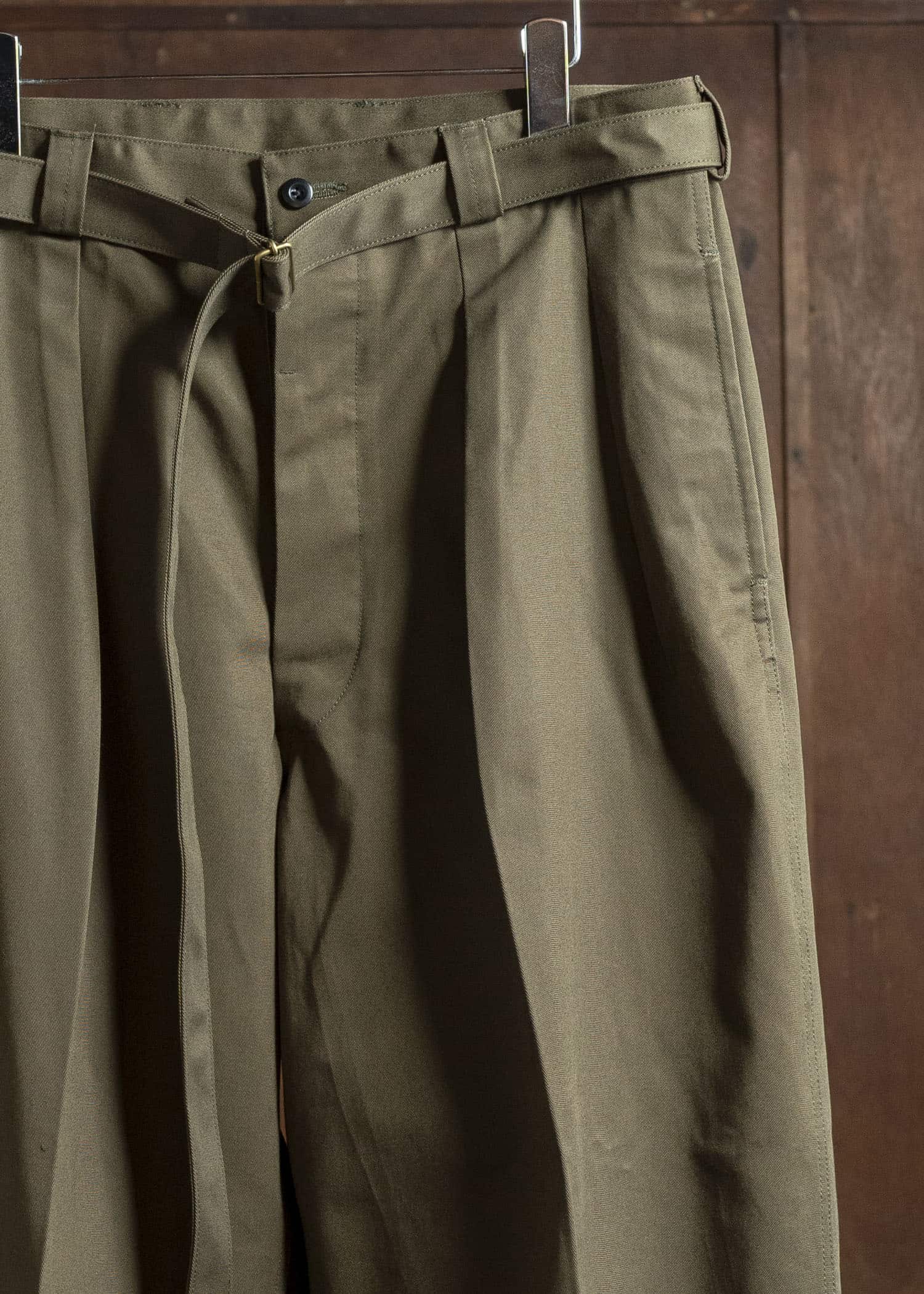 KLASICA 25F-CTR-F33 FIFTY-TWO Extra Wide Mil Chino Pants WALNUT