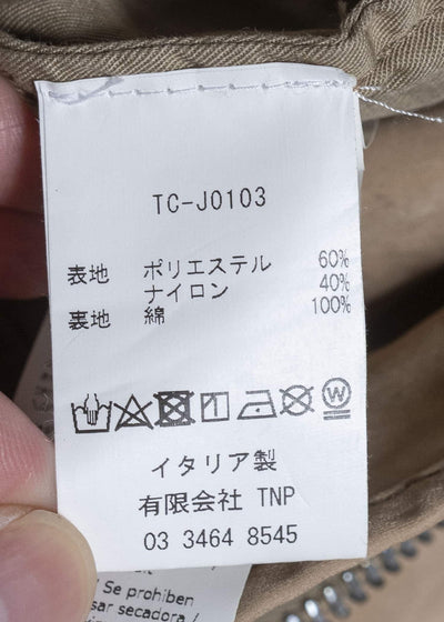 TEN-C ベンタイルミリクロスフィッシュテールパーカー