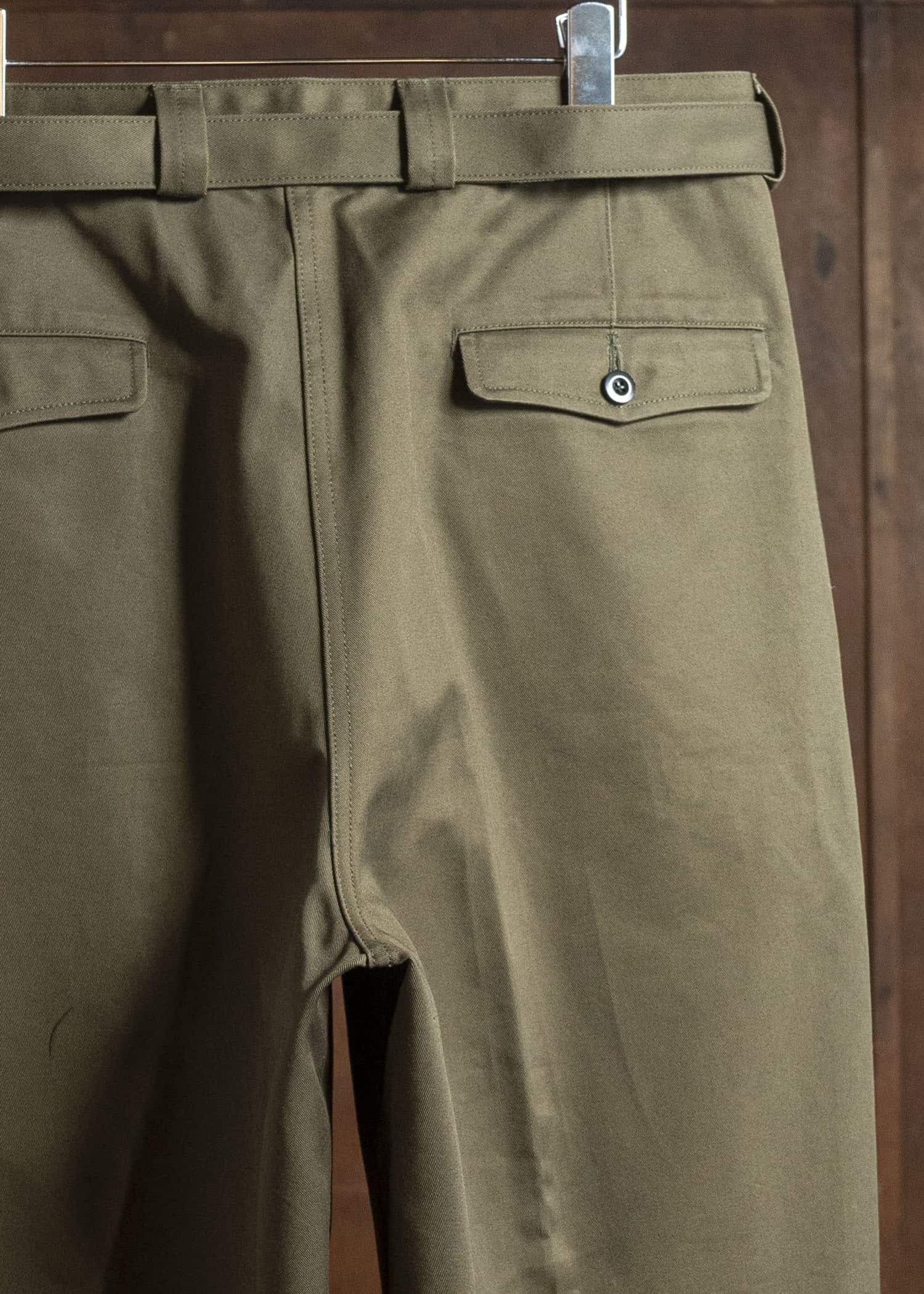 KLASICA 25F-CTR-F33 FIFTY-TWO Extra Wide Mil Chino Pants WALNUT