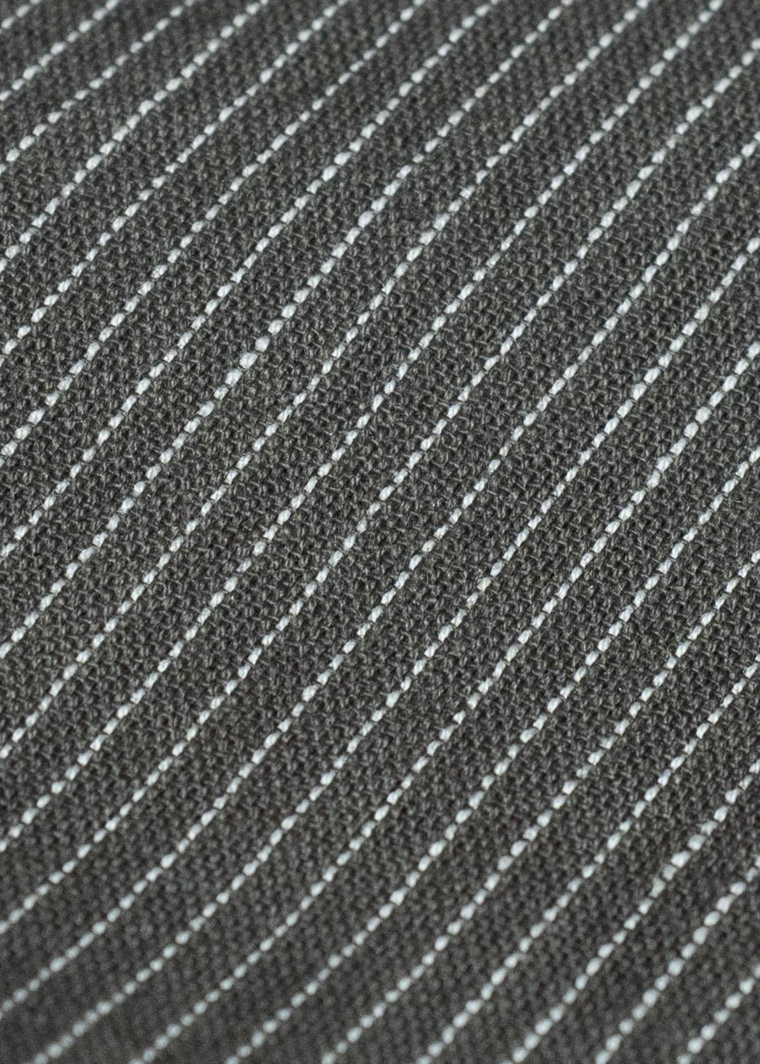 Jurgen Lehl Pakistani Cotton Shirt J0553FBM184 #18: Black Pinstripe