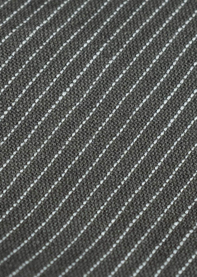 Jurgen Lehl Pakistani Cotton Shirt J0553FBM184 #18: Black Pinstripe