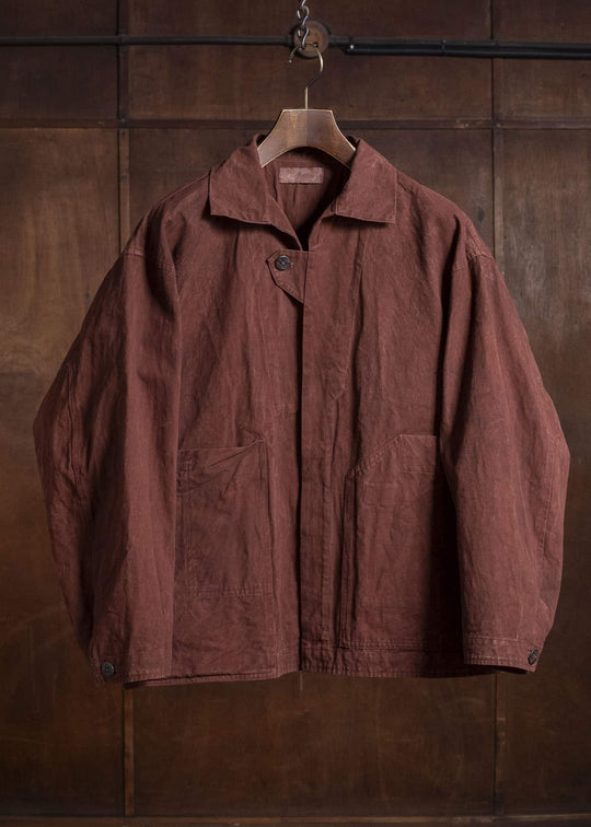 amachi. Meeting Jacket - FO AY009J-1011 ND - Rust Brown