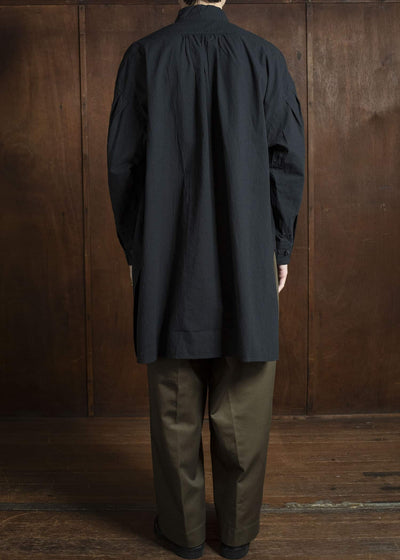 KLASICA SH-045 Neo stand collar pull over BLACK