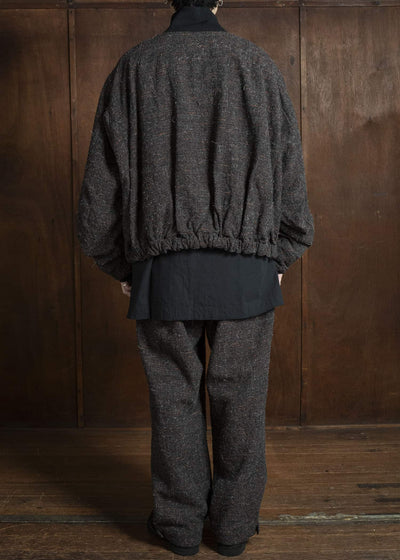 KLASICA 25F-TNK-A03 'TANKERS''-mt ''Volume sleeve tankers Blouson'' MIX BROWN