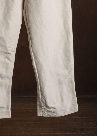 J.M.Ribot Antique Silk Cropped Trousers