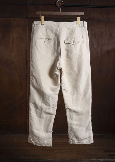 J.M.Ribot Antique Silk Cropped Trousers