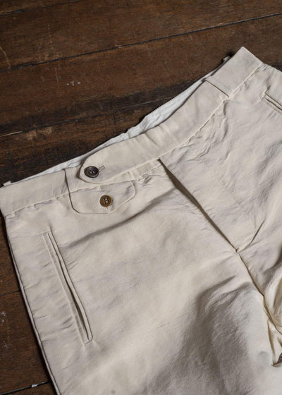 J.M.Ribot Antique Silk Cropped Trousers