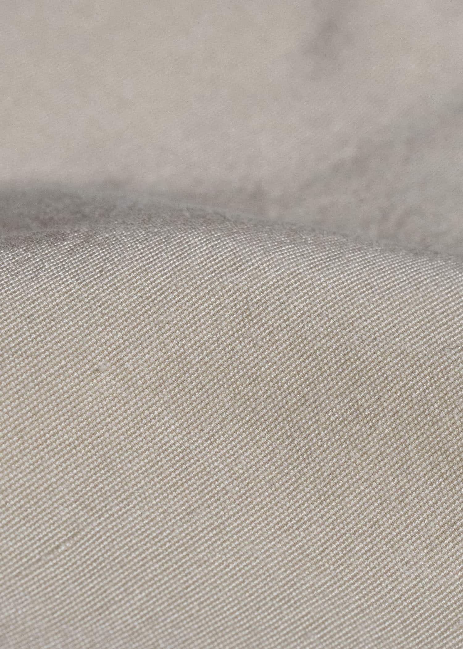 J.M.Ribot Antique Silk Cropped Trousers