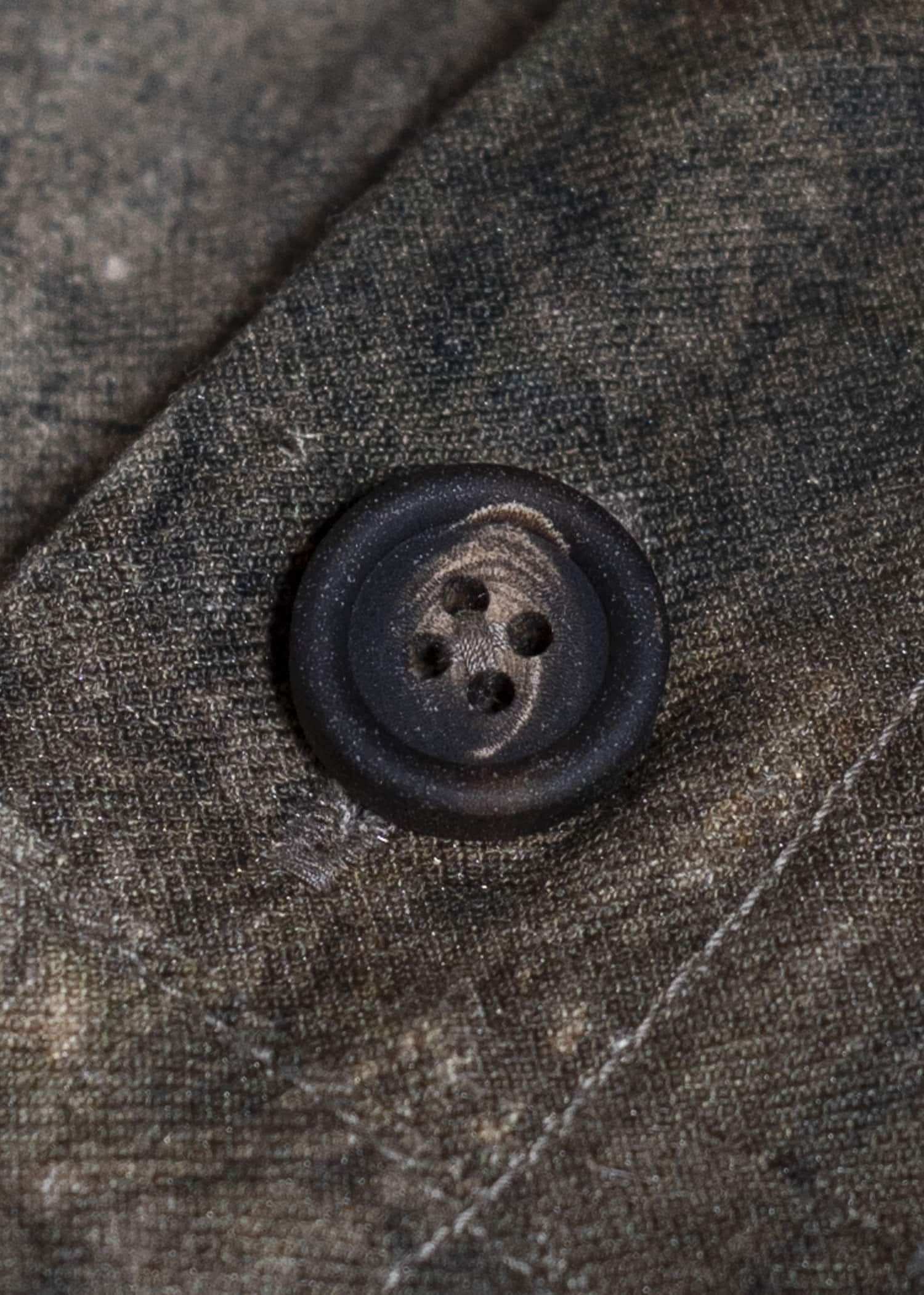 ZIGGY CHEN 0M2510723 Digital Print Shirt Jacket GREY X OLIVE