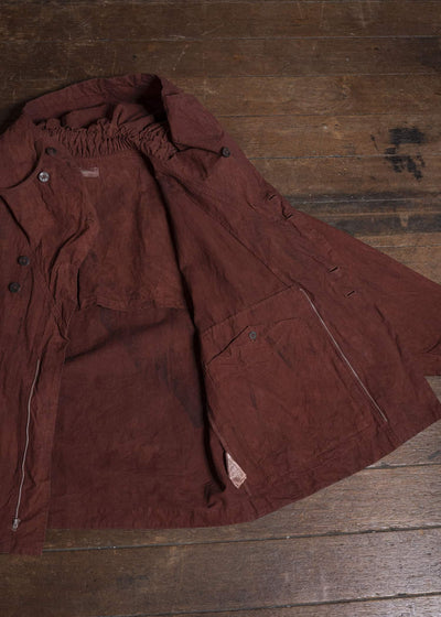 amachi. Coverd Jacket - Washi AY18J-2090-SS ND - Rust Brown