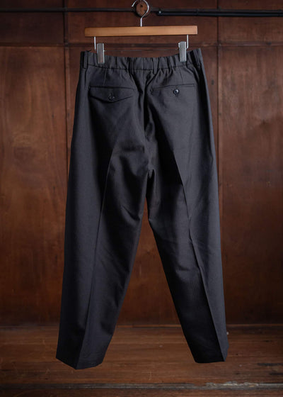 YOKO SAKAMOTO Classic Wide Trousers Brown YS-24AW-29-Brown