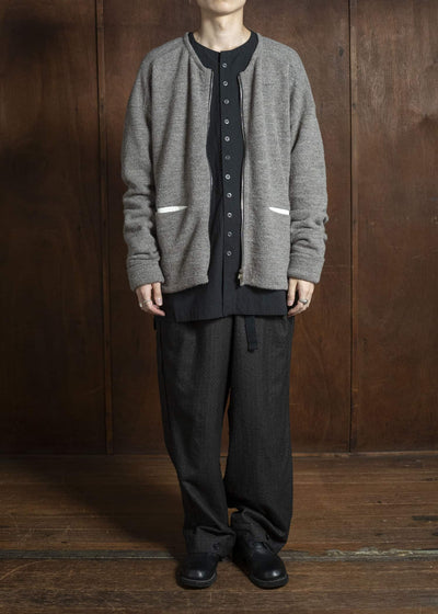 KLASICA 25F-ZCD-H44 DRIVE -sw Anatomical Cut Zip Cardigan Sand