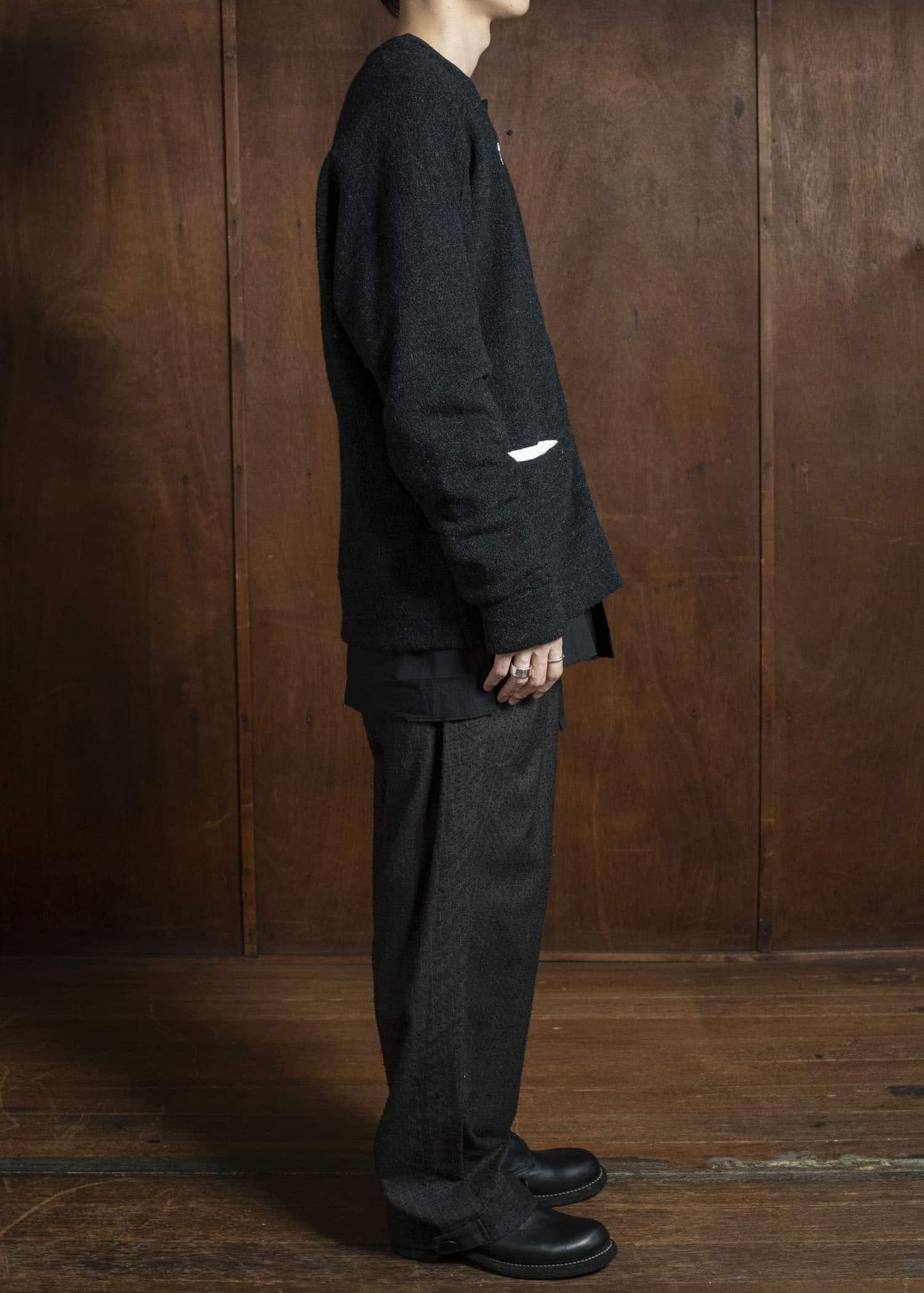 KLASICA 25F-ZCD-H44 DRIVE -sw Anatomical Cut Zip Cardigan Carbon