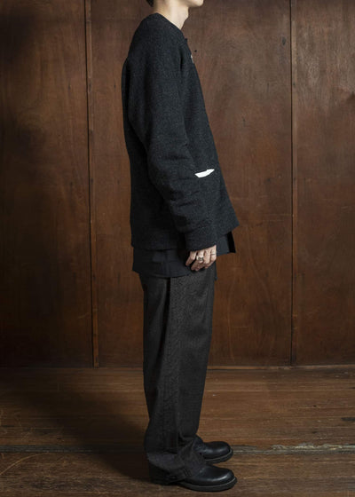 KLASICA 25F-ZCD-H44 DRIVE -sw Anatomical Cut Zip Cardigan Carbon