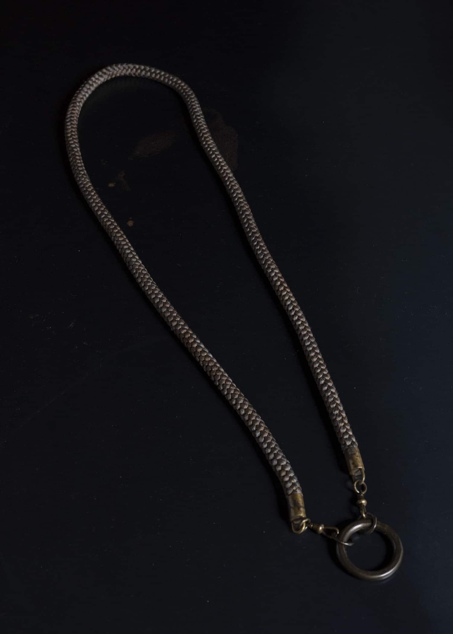 ZIGGY CHEN 24SS iolom Rope Necklace