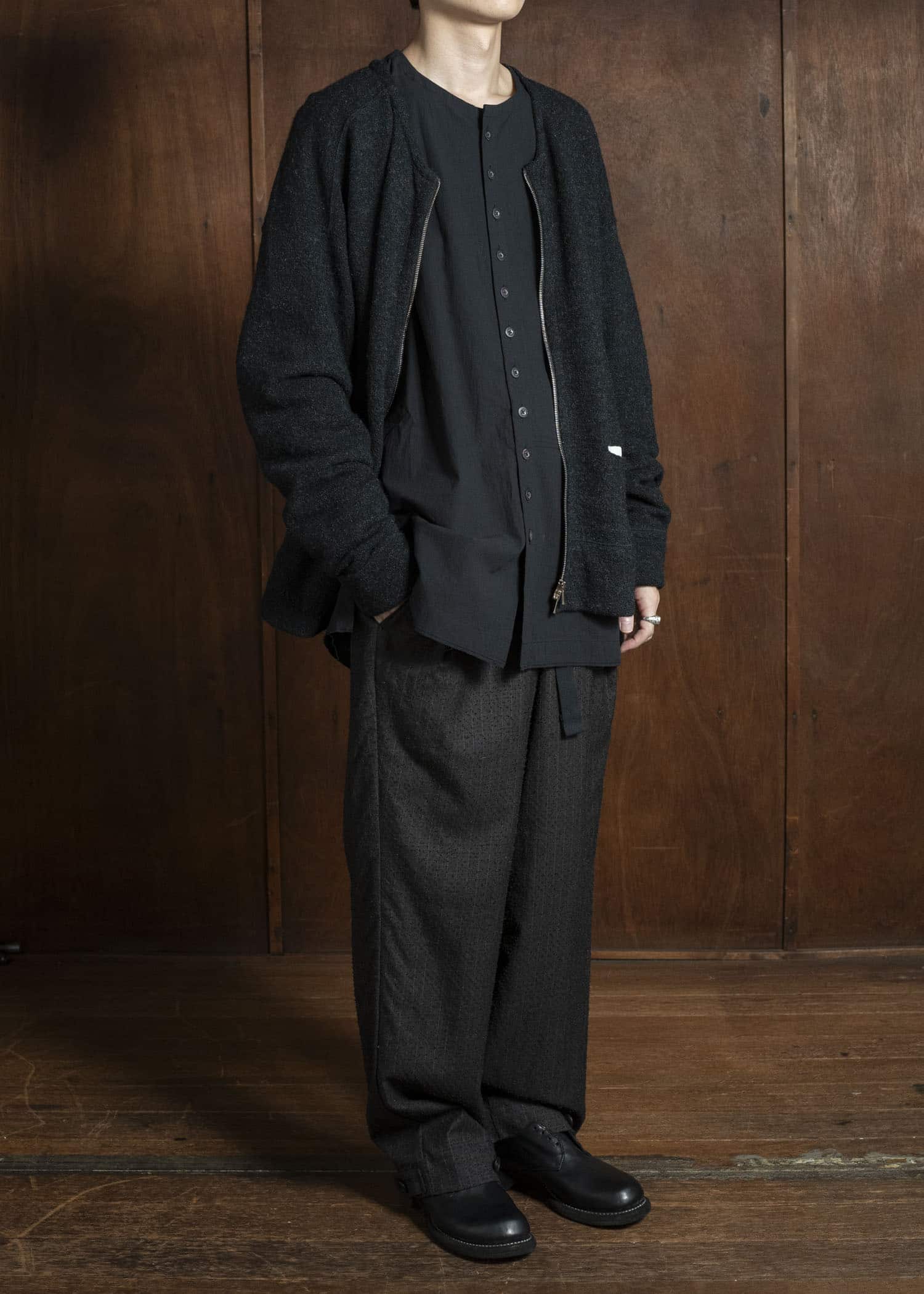 KLASICA 25F-ZCD-H44 DRIVE -sw Anatomical Cut Zip Cardigan Carbon