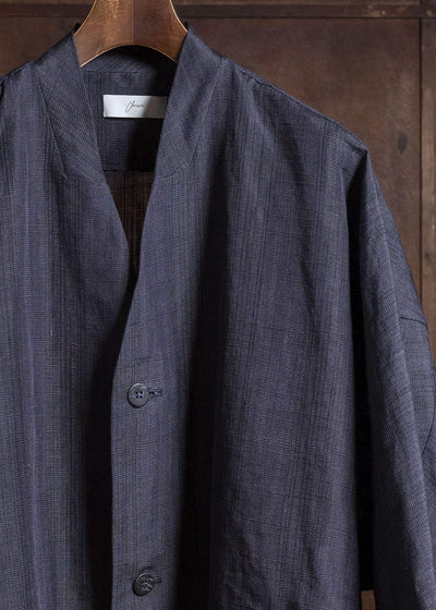 amachi. Coverd Coat AY18C-2083-26SS Dark Purple