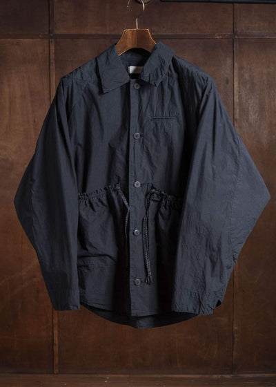 amachi. Fabric Forming Field Jacket AY18J-2098 Charcoal Black