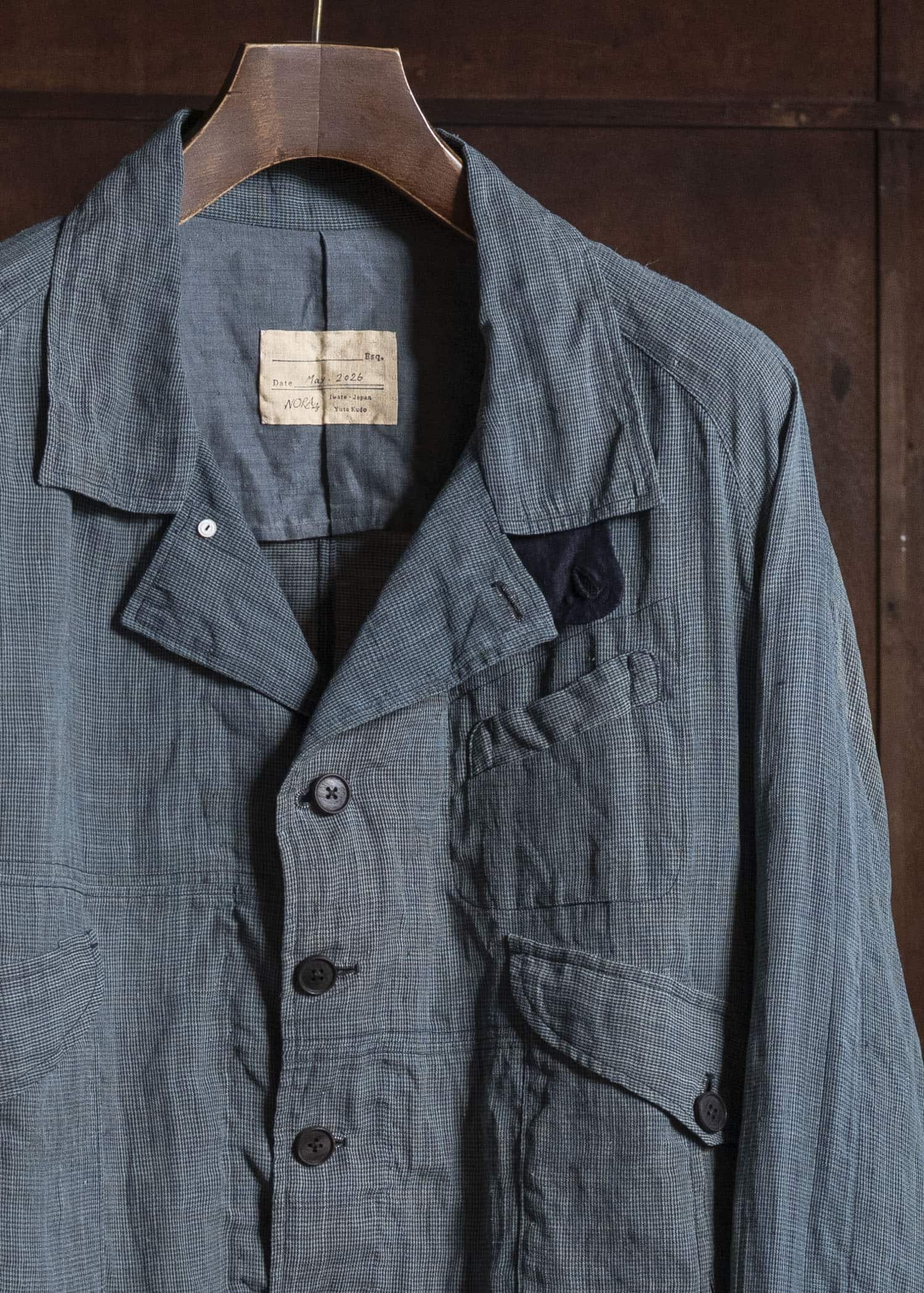 NORA Meiji - Taisho Japan 麻 Jacket