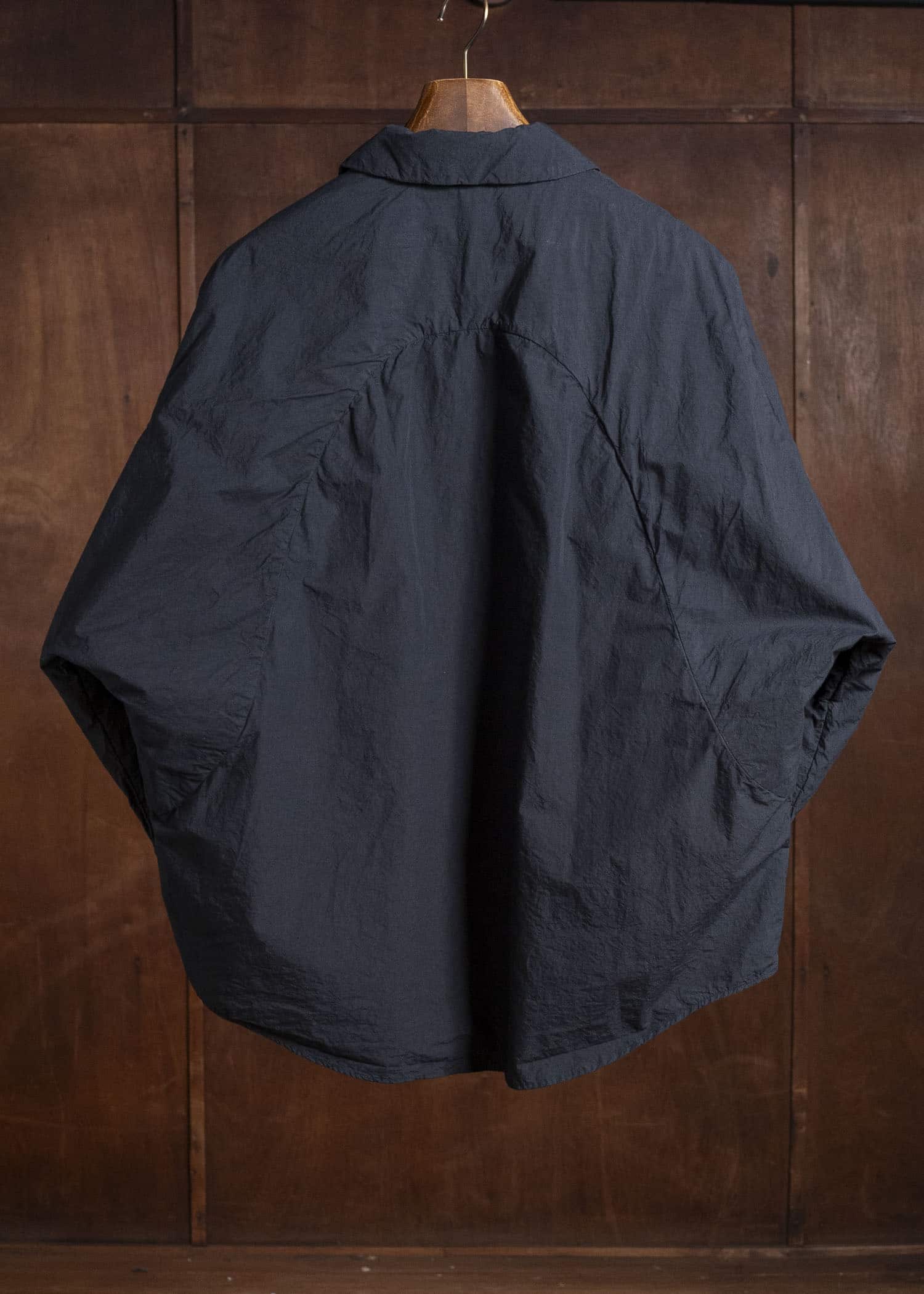 amachi. Fabric Forming Field Jacket AY18J-2098 Charcoal Black