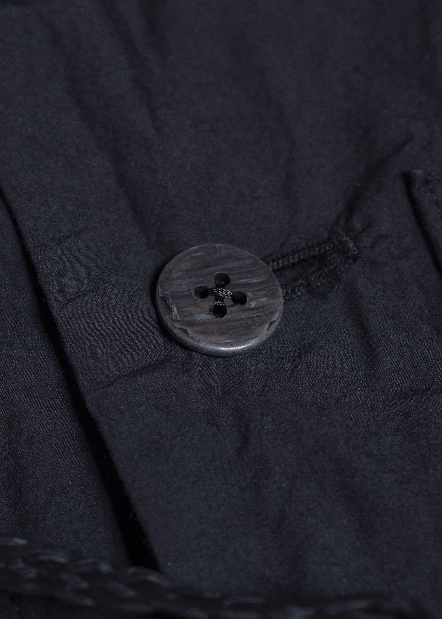 amachi. Fabric Forming Field Jacket AY18J-2098 Charcoal Black