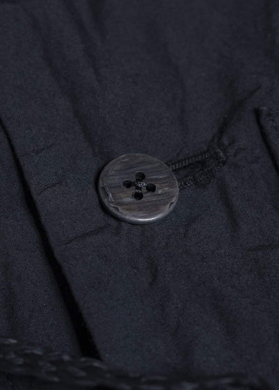 amachi. Fabric Forming Field Jacket AY18J-2098 Charcoal Black