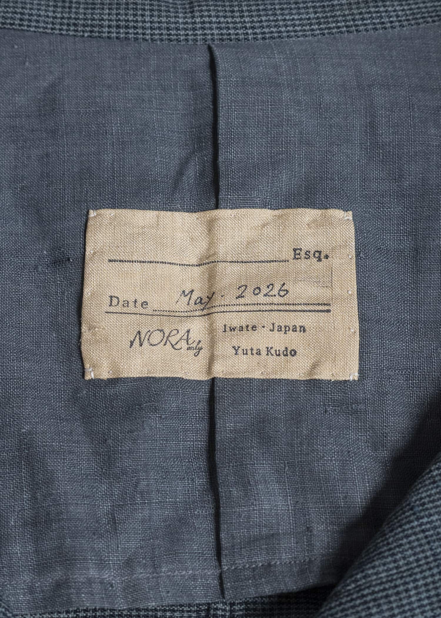NORA Meiji - Taisho Japan 麻 Jacket