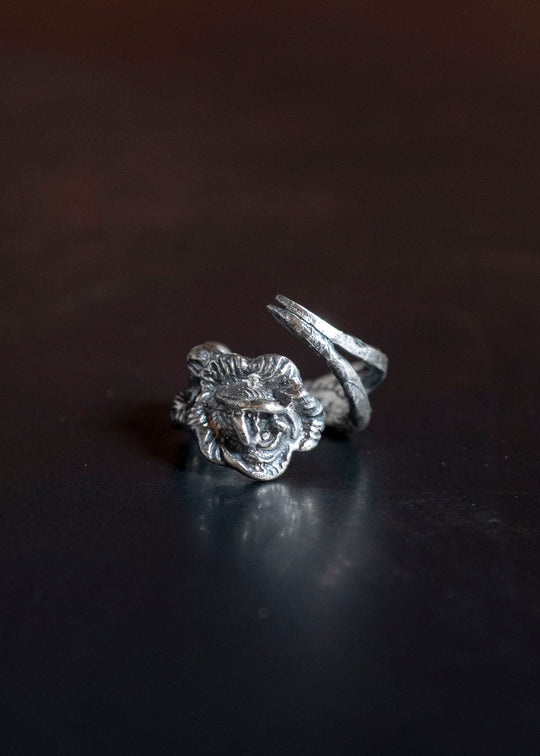 Professor.E FORK RING SILVER 25FW-ACC-FM-10