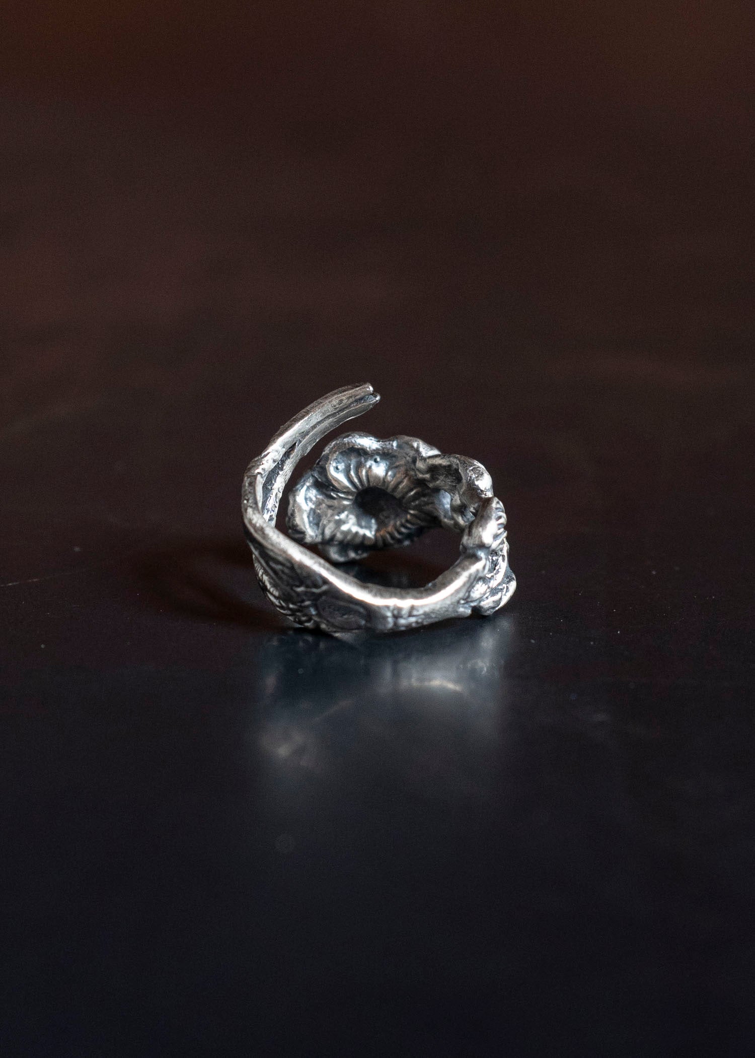 Professor.E FORK RING SILVER 25FW-ACC-FM-10