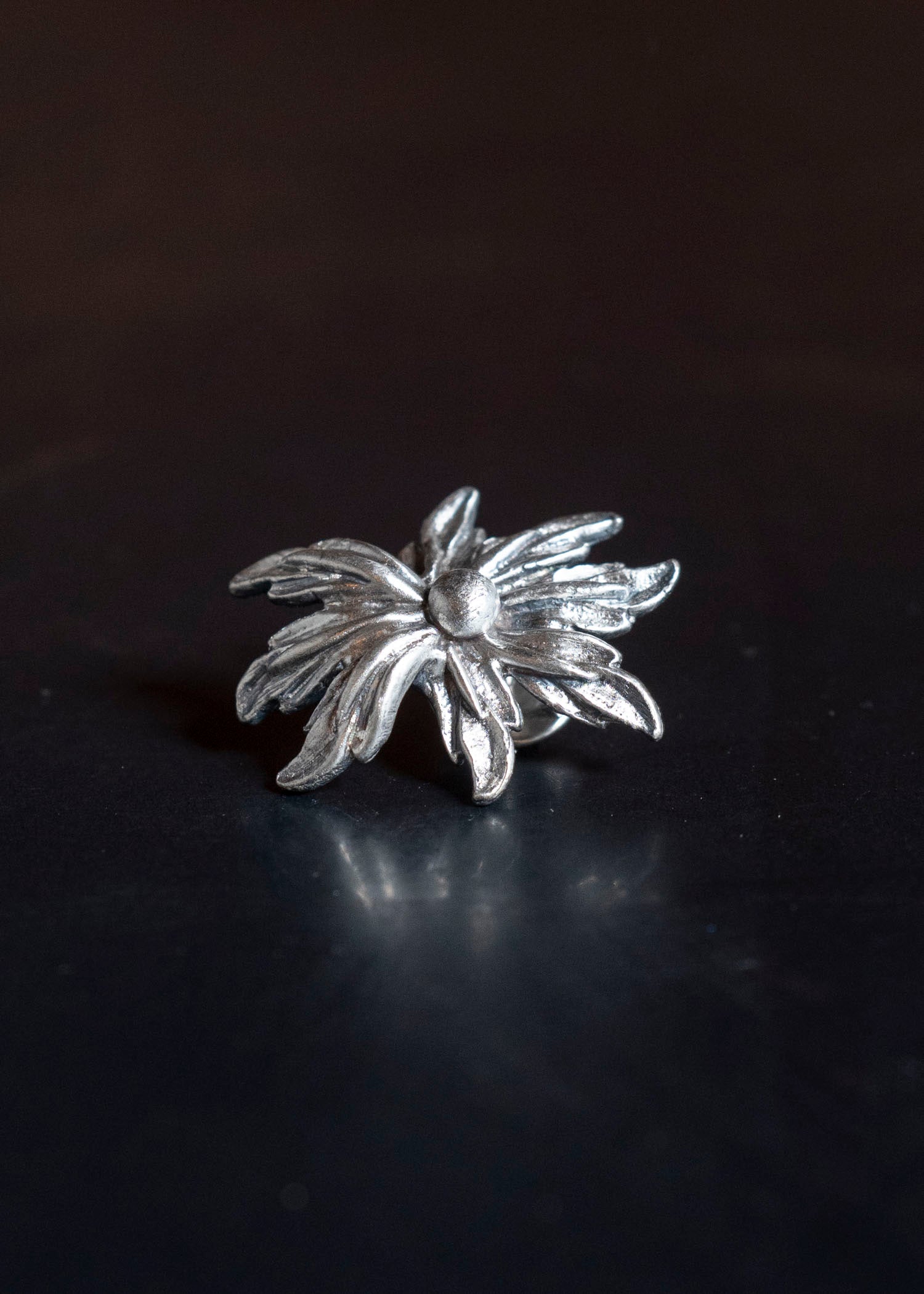 Professor.E PIN SET Pin 03 / Flower SILVER 25FW-ACC-FM-12