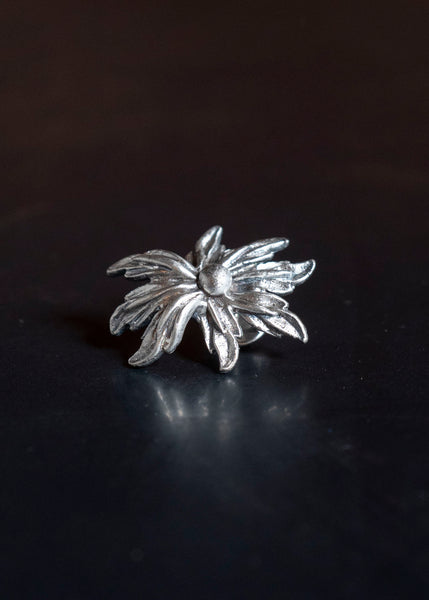 Professor.E PIN SET Pin 03 / Flower SILVER 25FW-ACC-FM-12