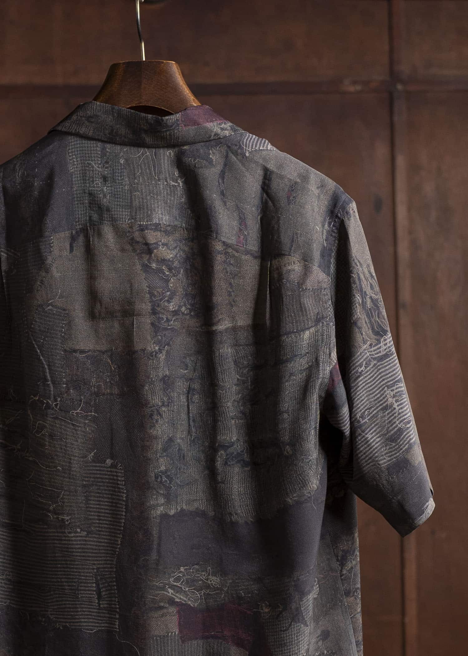 ZIGGY CHEN 0M2510702 Digital Print Short Sleeve Shirt MIX OLIVE