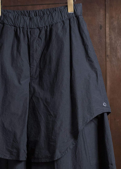 amachi. Layered Utility Pants AY18B-3076 Charcoal Black