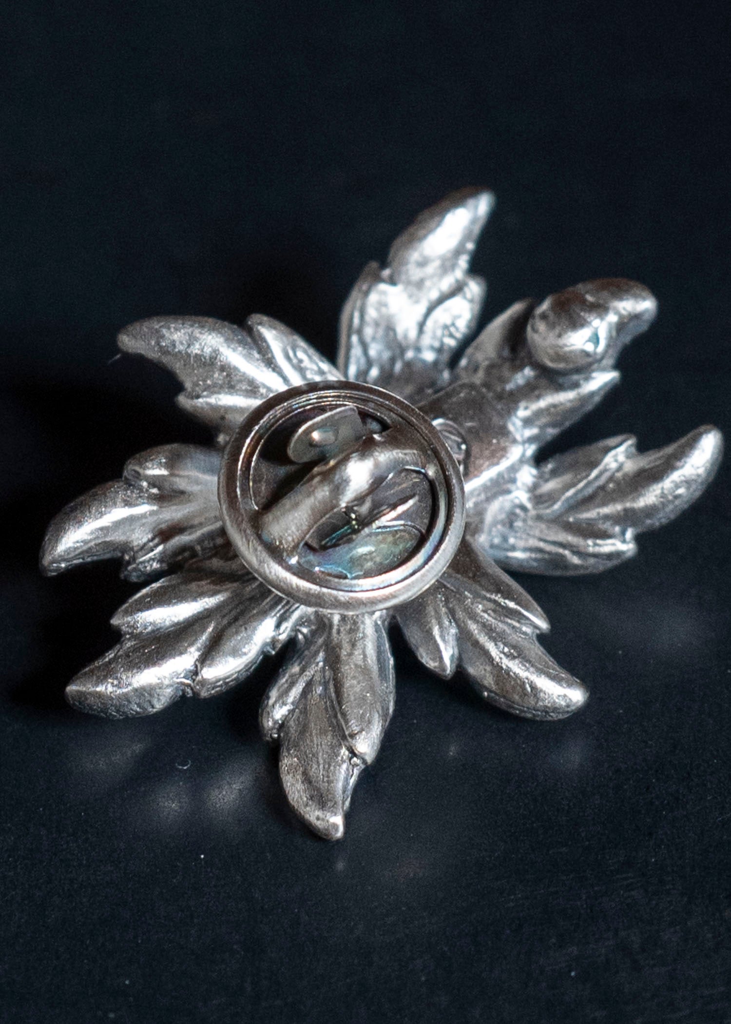 Professor.E PIN SET Pin 03 / Flower SILVER 25FW-ACC-FM-12