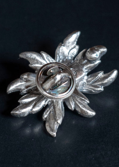 Professor.E PIN SET Pin 03 / Flower SILVER 25FW-ACC-FM-12