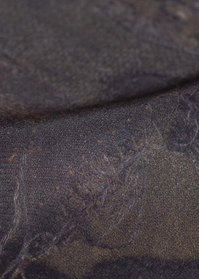 ZIGGY CHEN 0M2510702 Digital Print Short Sleeve Shirt MIX OLIVE