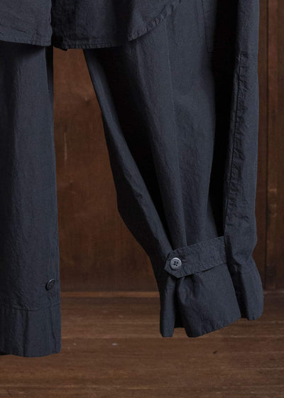 amachi. Layered Utility Pants AY18B-3076 Charcoal Black