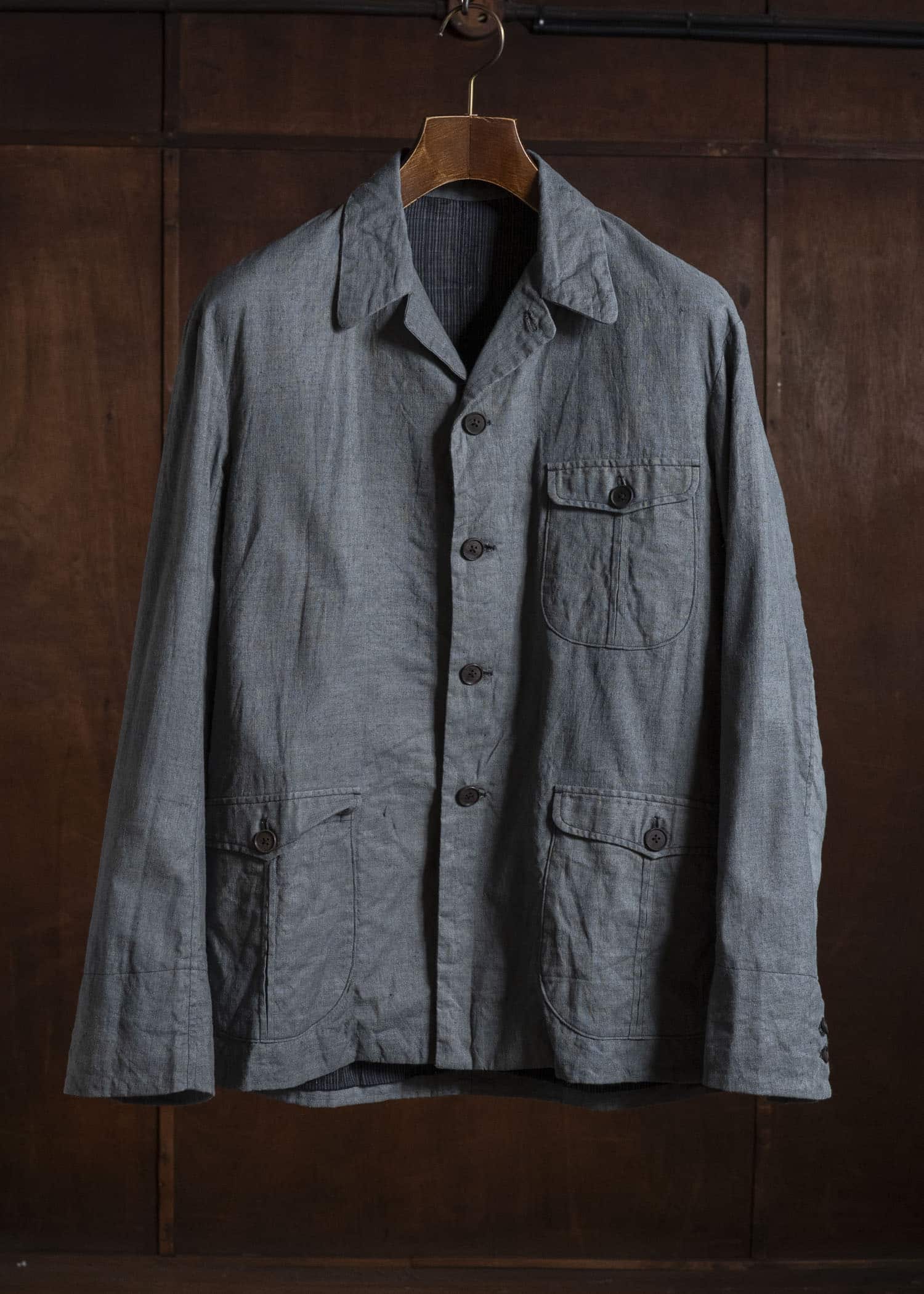 NORA Meiji - Taisho Japan 綿絹 Jacket
