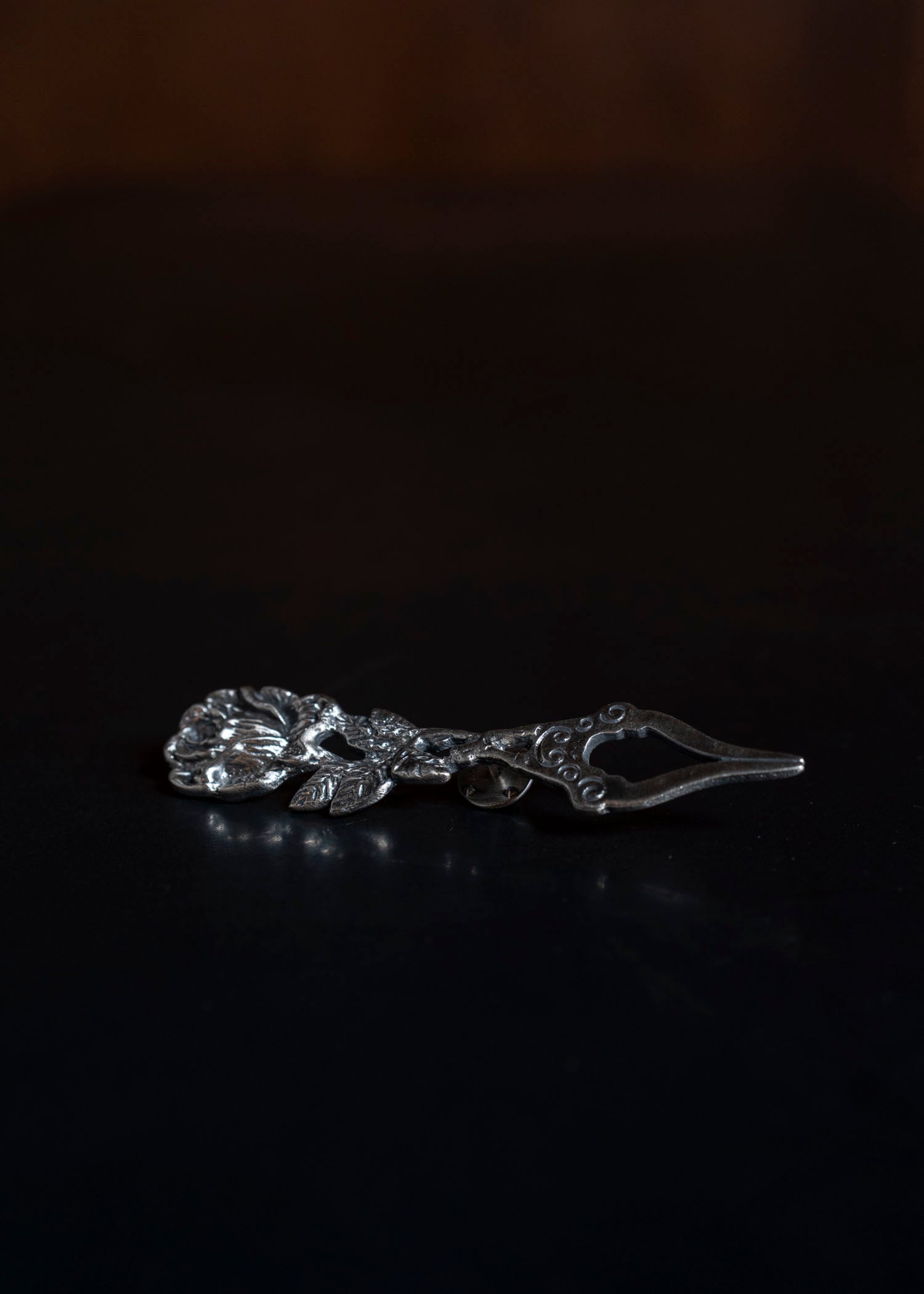 Professor.E PIN SET Pin 01 / Fork SILVER 25FW-ACC-FM-12