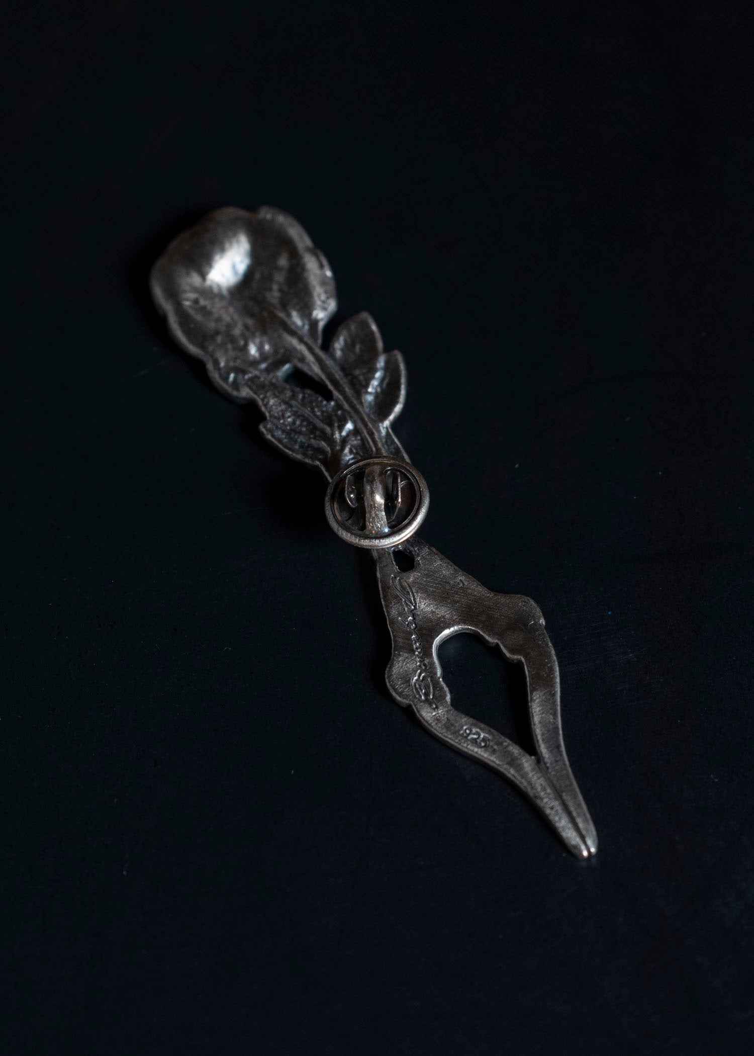 Professor.E PIN SET Pin 01 / Fork SILVER 25FW-ACC-FM-12