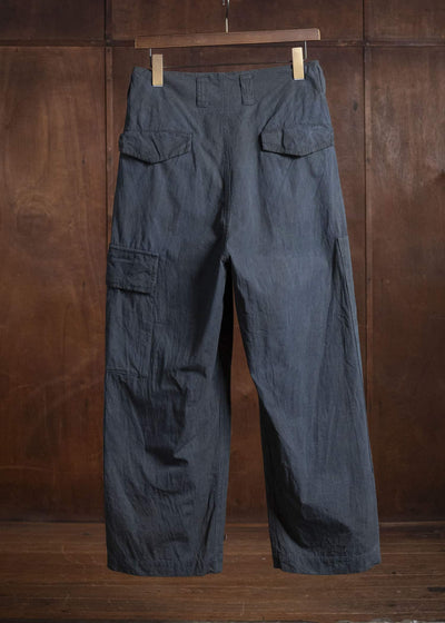 amachi. Double Knee Cargo Pants - Light Weight AY009B-3032 ND - Blue Gray