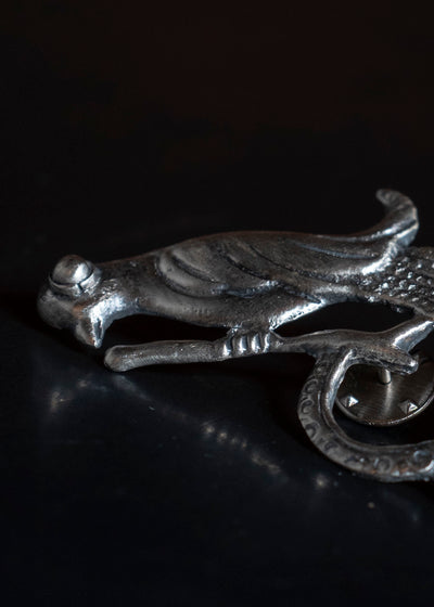 Professor.E PIN SET Pin 04 / Bird SILVER 25FW-ACC-FM-12