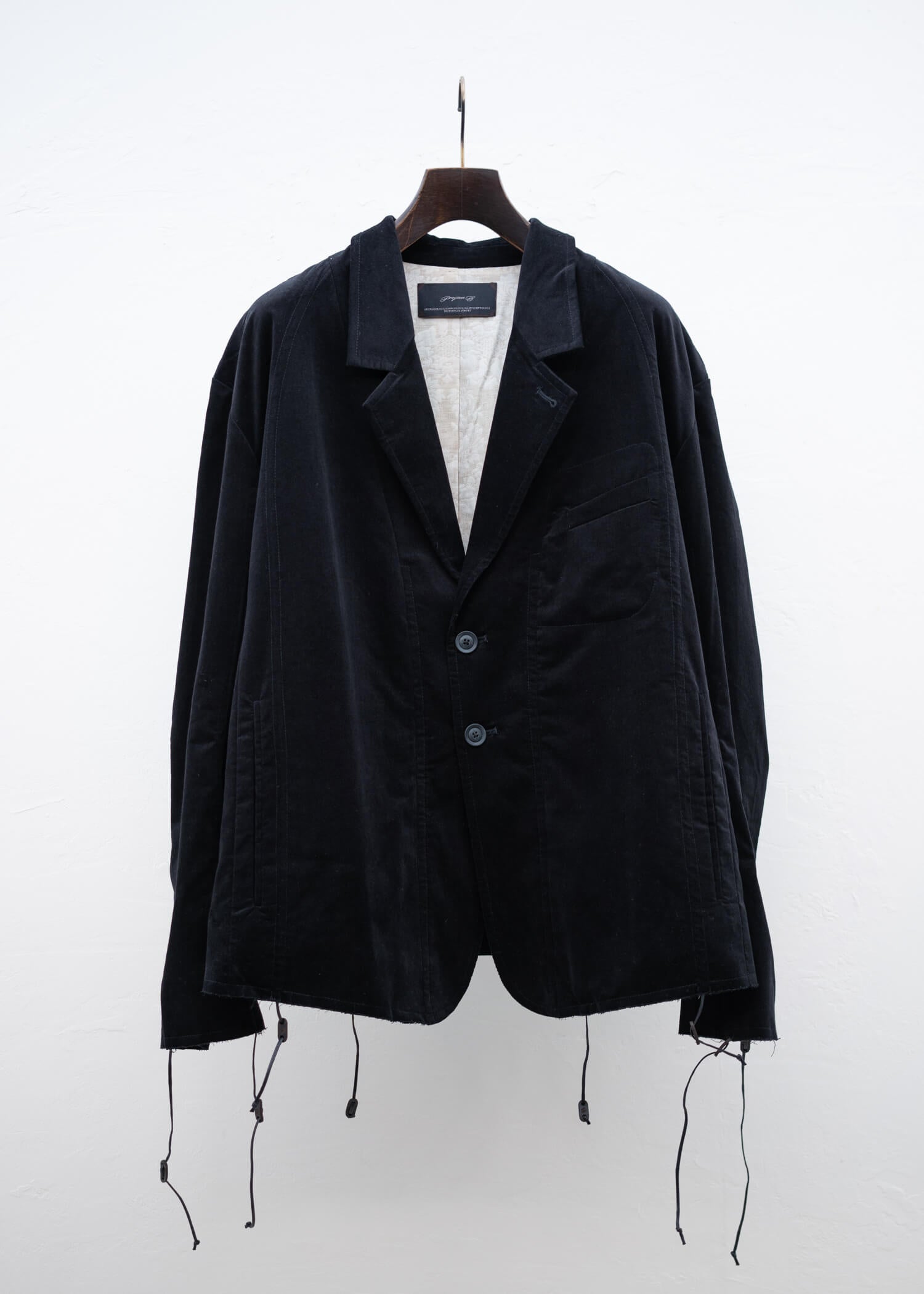 Professor.E Drawstring Blazer