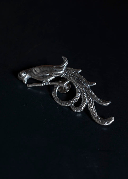 Professor.E PIN SET Pin 04 / Bird SILVER 25FW-ACC-FM-12