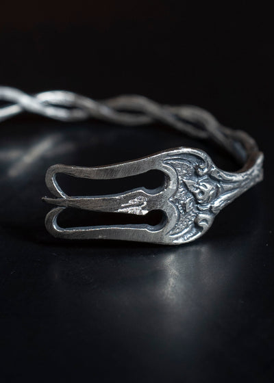 Professor.E FORK BRACELET SILVER 25FW-ACC-FM-11