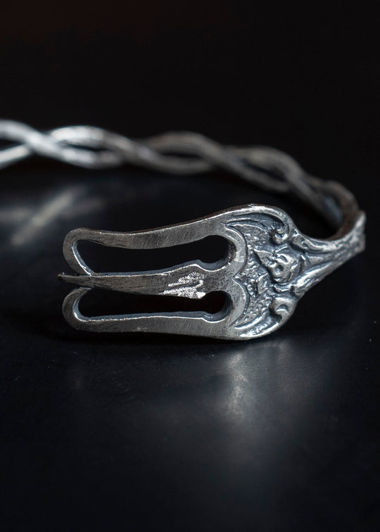 Professor.E FORK BRACELET SILVER 25FW-ACC-FM-11